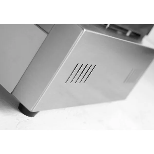 Kontakt grill kontaktowy PANINI ryflowany 2200W - Hendi 263655 6 263655 7