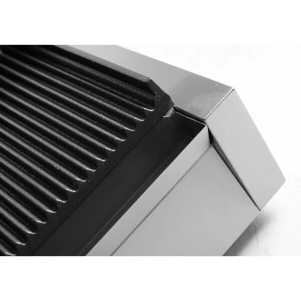 Kontakt grill kontaktowy PANINI ryflowany 2200W - Hendi 263655 7 263655 8