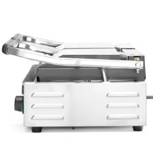 Kontakt grill kontaktowy ryflowany podwójny 3600W - Hendi 263709 11 Kontakt grill kontaktowy ryflowany podwójny 3600W - Hendi 263709 - obrazek 6