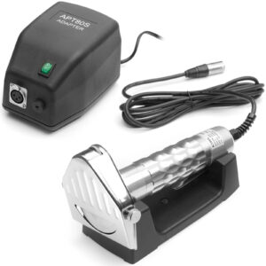 Nóż do kebaba gyrosa elektryczny z ostrzałką i stojakiem 230 V 80 W - Hendi 267264 4 Nóż do kebaba gyrosa elektryczny z ostrzałką i stojakiem 230 V 80 W - Hendi 267264 - obrazek 1