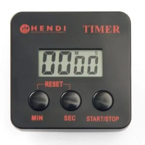 Minutnik timer kuchenny cyfrowy z klipsem - Hendi 271155 2 Minutnik timer kuchenny cyfrowy z klipsem - Hendi 271155 - obrazek 1
