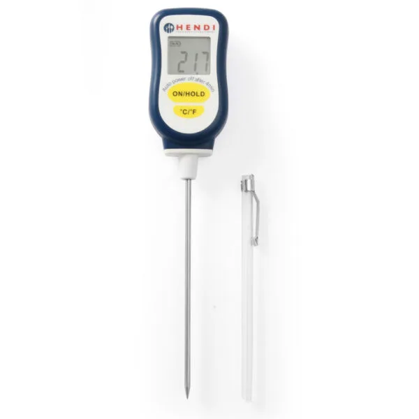 Termometr gastronomiczny cyfrowy z sondą 130mm od -50C do 350C - Hendi 271230 1 271230 termometr gastronomiczny cyfrowy z sonda 130mm od 50c do 350c hendi 271230 hurtownia sklep cena tanio