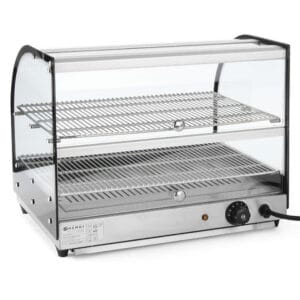 Witryna grzewcza do ekspozycji ciepłych potraw 2 x GN1/1 400W - Hendi 273999 3 Witryna grzewcza do ekspozycji ciepłych potraw 2 x GN1/1 400W - Hendi 273999 - obrazek 2