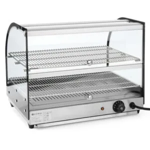 Witryna grzewcza do ekspozycji ciepłych potraw 2 x GN1/1 400W - Hendi 273999 3 Witryna grzewcza do ekspozycji ciepłych potraw 2 x GN1/1 400W - Hendi 273999 - obrazek 2