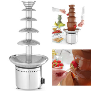 Fontanna do czekolady fondue 5 poziomów stalowa 265 W - Hendi 274156 7 Fontanna do czekolady fondue 5 poziomów stalowa 265 W - Hendi 274156 - obrazek 1