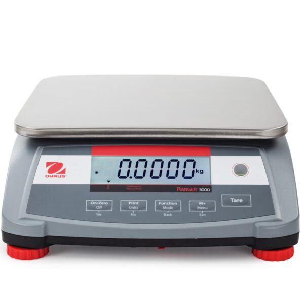 Waga stołowa przemysłowa profesjonalna z akumulatorem RANGER 3000 30kg / 1g - OHAUS R31P30 3 30031706 2
