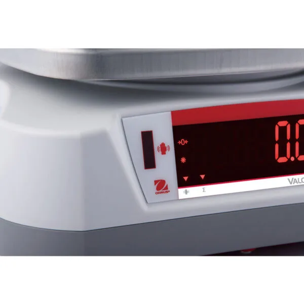 Waga VALOR 4000 z legalizacją kuchenna gastronomiczna wodoodporna IP68 LED 6Kg / 2g - OHAUS V41PWE6T-M 3 30035653 4
