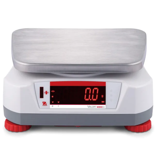 Waga VALOR 4000 z legalizacją kuchenna gastronomiczna wodoodporna IP68 LED 6Kg / 2g - OHAUS V41PWE6T-M 5 30035653 6