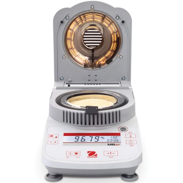 Wagosuszarka laboratoryjna precyzyjna halogenowa LCD 160C 90g / 0.001g - OHAUS MB27 6 30251541 4