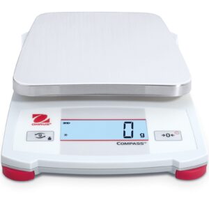 Waga techniczna kontrolna edukacyjna dokładna na baterie COMPASS CX 620g / 0.1g - OHAUS CX621 14 Waga techniczna kontrolna edukacyjna dokładna na baterie COMPASS CX 620g / 0.1g - OHAUS CX621 - obrazek 4