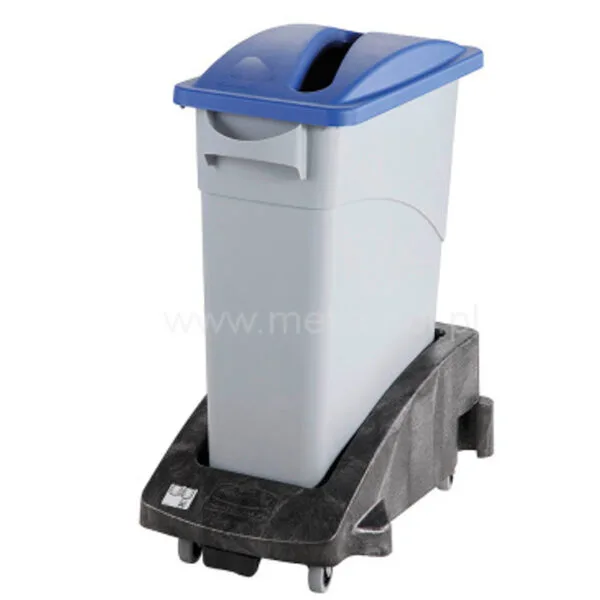 Pojemnik kosz modułowy do selektywnej zbiórki odpadów Rubbermaid SLIM JIM reg 87L 1 3050 2