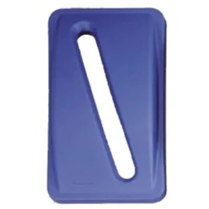 Pokrywa do pojemnika Rubbermaid SLIM JIM reg niebieska 3 Pokrywa do pojemnika Rubbermaid SLIM JIM reg niebieska - obrazek 1