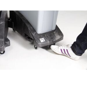 Wózek podstawa jezdna do pojemnika na odpady Rubbermaid SLIM JIM reg - obrazek 3