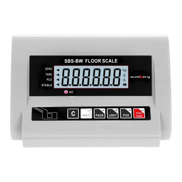 Waga platforma paletowa do magazynu SBS-BW-5T LCD do 5 ton 3 3121 3