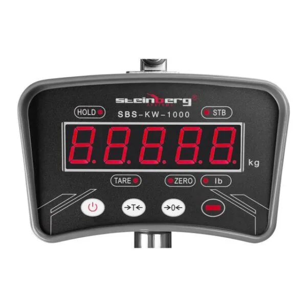 Waga hakowa wisząca podwieszana z pilotem LED do 1 Tony / 0,2 kg 1 3126 3