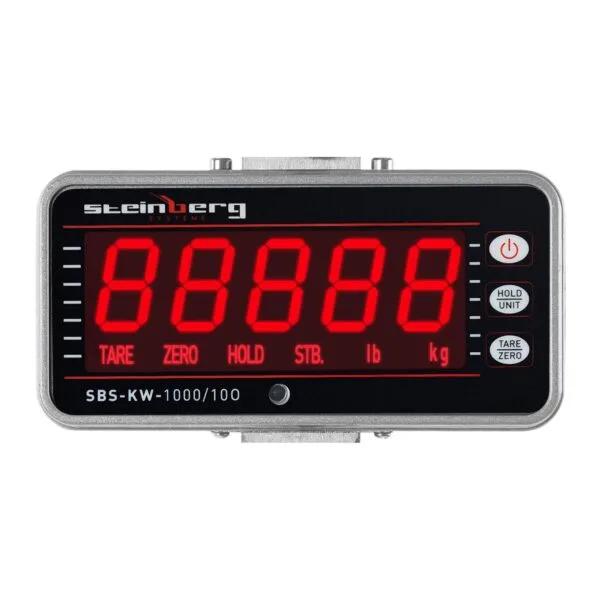 Waga hakowa podwieszana z pilotem do 1000kg / 0,5kg LED 4 3127 4
