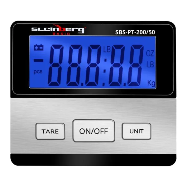 Waga platformowa pocztowa do paczek SBS-PT-200/50 do 200kg / 50g 3 3133 3