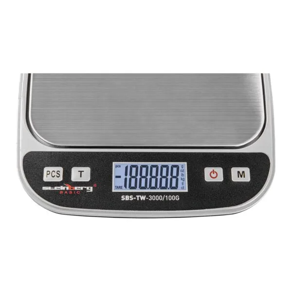 Waga precyzyjna laboratoryjna SBS-TW-3000/100G do 3000g / 0,1g 3 3144 3