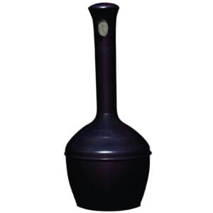 Popielniczka wolnostojąca zewnętrzna czarna z pojemnikiem 15L śr. 33cm wys. 100cm 2 Popielniczka wolnostojąca zewnętrzna czarna z pojemnikiem 15L śr. 33cm wys. 100cm - obrazek 1