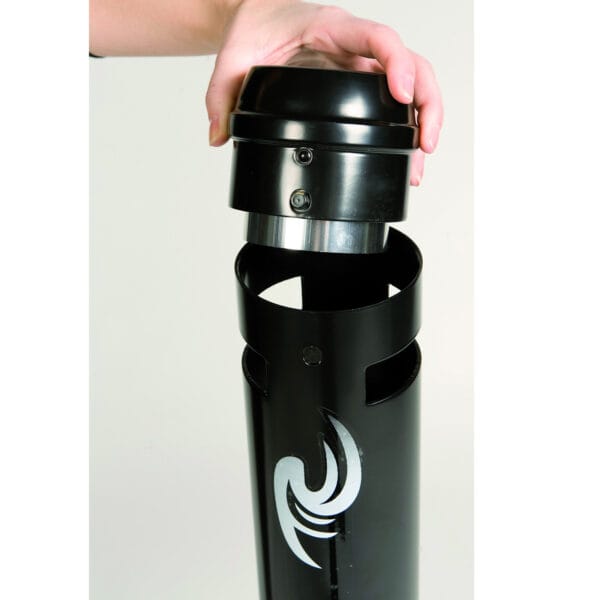 Elegancka popielniczka zewnętrzna na stabilnej podstawie wolnostojąca wys. 1041mm 1 3700 2