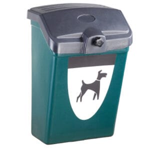 Kosz uliczny na psie odchody FIDO 25L 2 Kosz uliczny na psie odchody FIDO 25L - obrazek 1