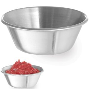 Miseczka ramekin naczynie do sosów dipów ze stali nierdzewnej śr. 62 mm 12 szt. 45 ml - Hendi 400012 3 Miseczka ramekin naczynie do sosów dipów ze stali nierdzewnej śr. 62 mm 12 szt. 45 ml - Hendi 400012 - obrazek 1