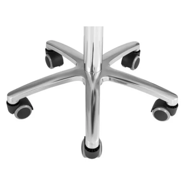 Stołek taboret hoker siodłowy mobilny na kółkach Physa SORANO czarny 3 4058 3
