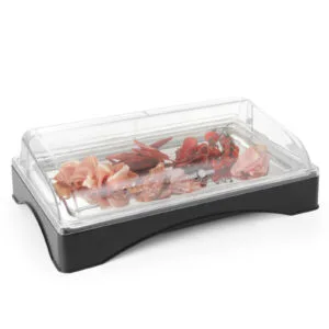 Taca z wkładem chłodzącym GN1/1 i pokrywą RollTop - Hendi 424186 - obrazek 3