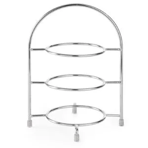 Stojak ekspozytor na 3 talerze o śr. 17 cm stalowy - Hendi 425466 2 Stojak ekspozytor na 3 talerze o śr. 17 cm stalowy - Hendi 425466 - obrazek 1