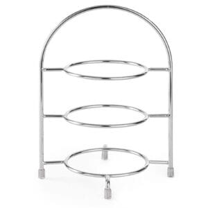 Stojak ekspozytor na 3 talerze o śr. 27 cm stalowy - Hendi 425473 2 Stojak ekspozytor na 3 talerze o śr. 27 cm stalowy - Hendi 425473 - obrazek 1