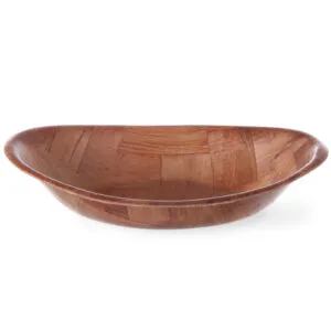 Miska drewniana kuchenna owalna 200x140mm - Hendi 425503 1 Miska drewniana kuchenna owalna 200x140mm - Hendi 425503 - obrazek 1