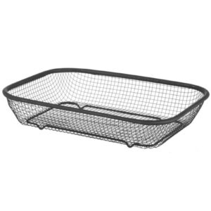 Koszyk druciany do serwowania pieczywa chleba bułek 295x220x60 mm czarny - Hendi 425558 4 Koszyk druciany do serwowania pieczywa chleba bułek 295x220x60 mm czarny - Hendi 425558 - obrazek 2