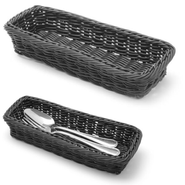 426098 koszyk na sztucce widelce noze lyzki czarny 270x100x45 mm hendi 426098 ean 8711369426098 hurtownia zielona gora
