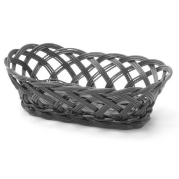Koszyk pojemnik na owoce warzywa pleciony owalny 225x130x55 mm - Hendi 426234 1 426234 1