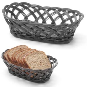 Koszyk pojemnik na owoce warzywa pleciony owalny 225x130x55 mm - Hendi 426234 4 Koszyk pojemnik na owoce warzywa pleciony owalny 225x130x55 mm - Hendi 426234 - obrazek 1