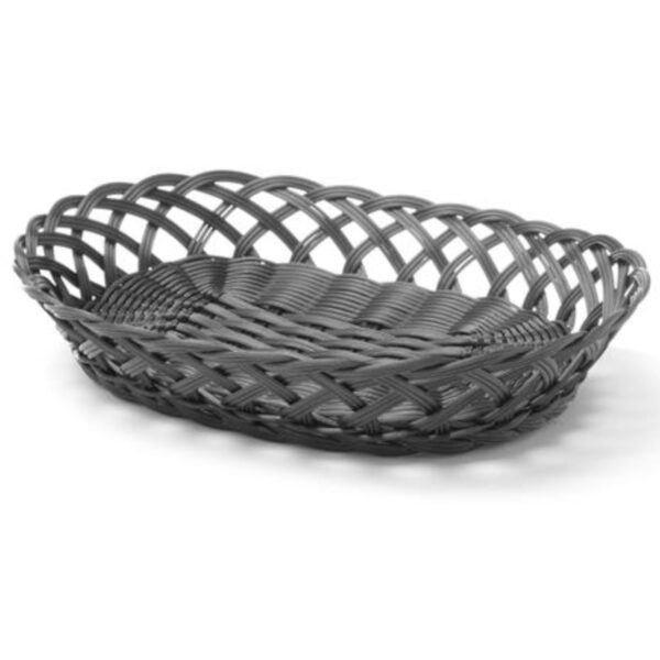 Koszyk pojemnik na owoce warzywa pleciony owalny 320x230x55 mm - Hendi 426265 1 426265 1