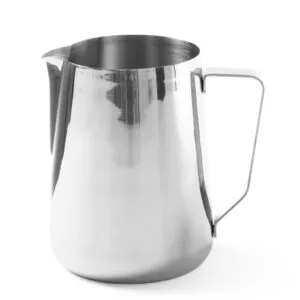 Dzbanek kubek stalowy do spieniania mleka do kawy cappuccino 0.6L - Hendi 451519 2 Dzbanek kubek stalowy do spieniania mleka do kawy cappuccino 0.6L - Hendi 451519 - obrazek 1