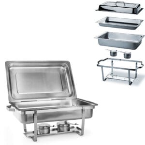 Podgrzewacz do potraw HoReCa na pastę GN 1/1 - Hendi 475904 - obrazek 1
