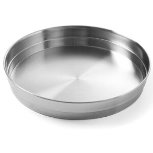 Taca kelnerska głęboka z rantem stalowa okrągła śr. 31.5cm 2 Taca kelnerska głęboka z rantem stalowa okrągła śr. 31.5cm - obrazek 1