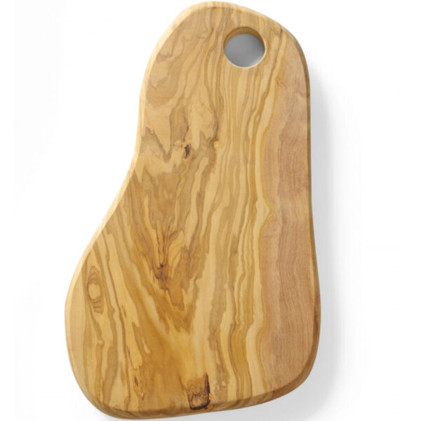 Deska do serwowania z drewna oliwnego z otworem 350 x 210 x 18 mm - Hendi 505236 1 505236 1