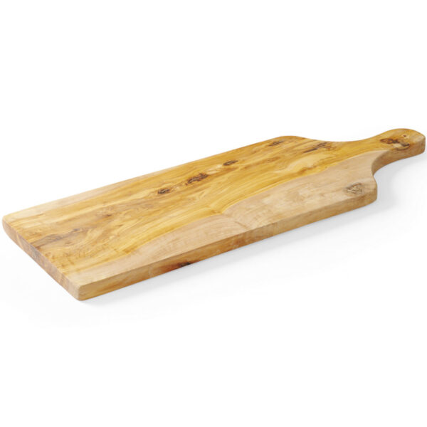 Deska do serwowania z drewna oliwnego z uchwytem 600 x 200 x 18 mm - Hendi 505267 2 505267 2