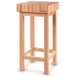 Kloc masarski drewniany 400x400x150mm z podstawą - Hendi 505625 1 Kloc masarski drewniany 400x400x150mm z podstawą - Hendi 505625 - obrazek 1