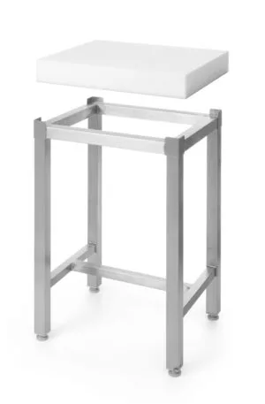 Kloc masarski z polietylenu 400x500x80mm na podstawie stalowej - Hendi 505687 1 Kloc masarski z polietylenu 400x500x80mm na podstawie stalowej - Hendi 505687 - obrazek 1