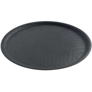Taca kelnerska antypoślizgowa okrągła śr. 46cm - czarna 6 Taca kelnerska antypoślizgowa okrągła śr. 46cm - czarna - obrazek 3