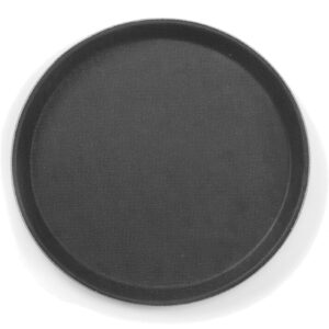 Taca kelnerska antypoślizgowa okrągła śr. 40cm - czarna 5 Taca kelnerska antypoślizgowa okrągła śr. 40cm - czarna - obrazek 2