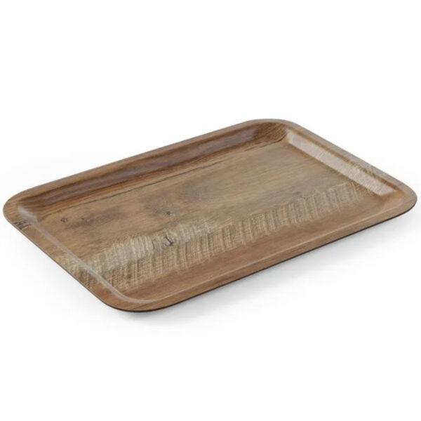 Taca do serwowania laminowana drewno 430 x 330 mm - Hendi 508879 1 508879 1