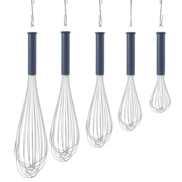 Rózga trzepaczka z 12 wrzecionami z uchwytem 450mm Hendi 509463 1 509418 2