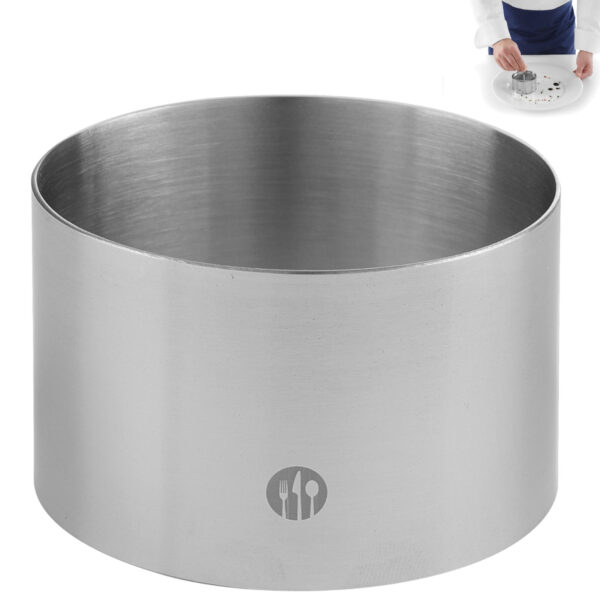 Pierścień kucharski cukierniczy okrągły do ciast potraw śr. 60mm Hendi 512135 1 512135 3
