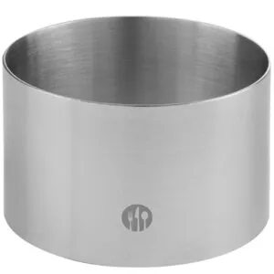 Pierścień kucharski cukierniczy ze stali nierdzewnej śr. 90mm wys. 45mm - Hendi 512302 4 Pierścień kucharski cukierniczy ze stali nierdzewnej śr. 90mm wys. 45mm - Hendi 512302 - obrazek 2