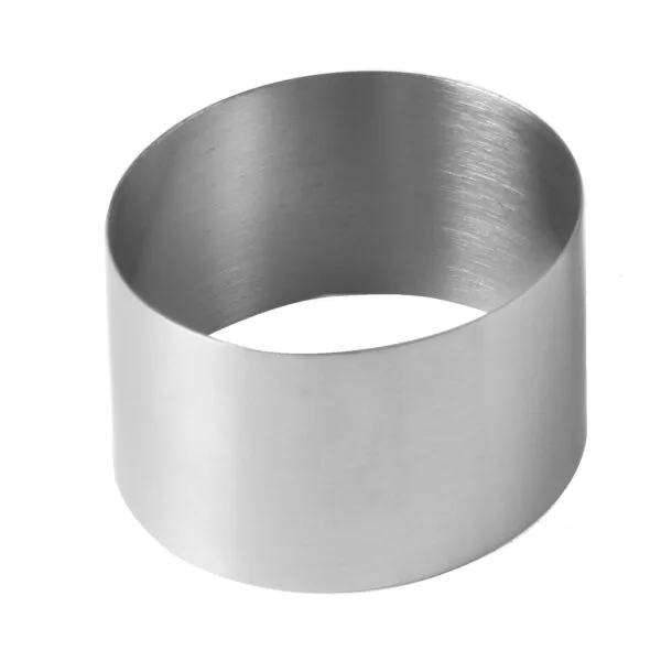 Pierścień kucharski cukierniczy ze stali nierdzewnej śr. 90mm wys. 45mm - Hendi 512302 2 512302 pierscien kucharski cukierniczy ze stali nierdzewnej sr 90mm wys 50mm hendi 512302 hurtownia sklep cena tanio